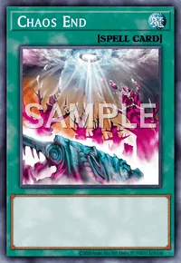 Chaos End, Yu-Gi-Oh! card, SPELL