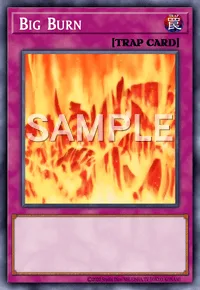 Big Burn, Yu-Gi-Oh! card, TRAP