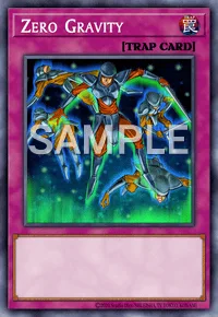 Zero Gravity, Yu-Gi-Oh! card, TRAP