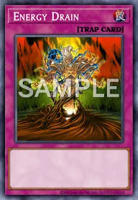 Energy Drain, Yu-Gi-Oh! card, TRAP