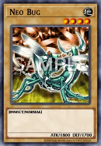 Neo Bug, Yu-Gi-Oh! card, EARTH