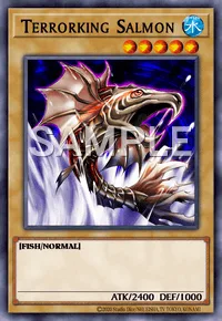 Terrorking Salmon, Yu-Gi-Oh! card, WATER