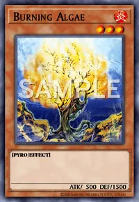 Burning Algae, Yu-Gi-Oh! card, FIRE