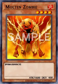 Molten Zombie, Yu-Gi-Oh! card, FIRE