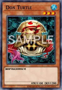 Don Turtle, Yu-Gi-Oh! card, WATER