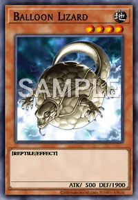 Balloon Lizard, Yu-Gi-Oh! card, EARTH