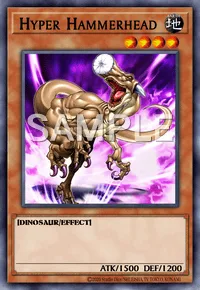 Hyper Hammerhead, Yu-Gi-Oh! card, EARTH