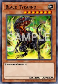 Black Tyranno, Yu-Gi-Oh! card, EARTH