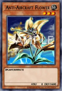 Anti-Aircraft Flower, Yu-Gi-Oh! card, EARTH