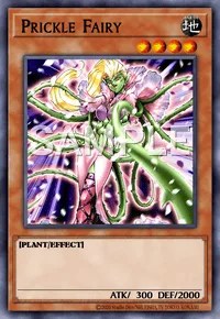 Prickle Fairy, Yu-Gi-Oh! card, EARTH