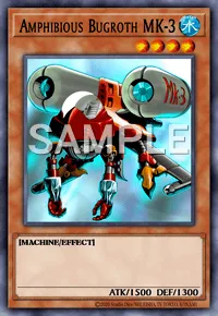 Amphibious Bugroth MK-3, Yu-Gi-Oh! card, WATER