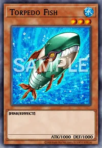 Torpedo Fish, Yu-Gi-Oh! card, WATER