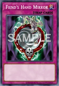 Fiend's Hand Mirror, Yu-Gi-Oh! card, TRAP