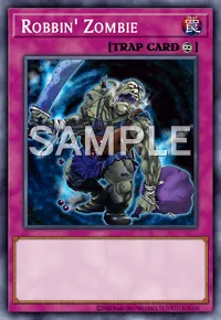 Robbin' Zombie, Yu-Gi-Oh! card, TRAP