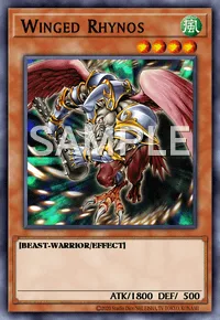 Winged Rhynos, Yu-Gi-Oh! card, WIND