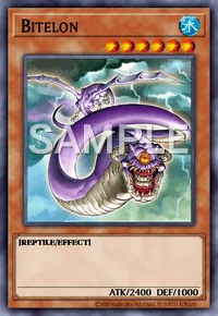 Bitelon, Yu-Gi-Oh! card, WATER