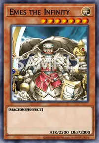 Emes the Infinity, Yu-Gi-Oh! card, LIGHT