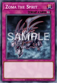 Zoma the Spirit, Yu-Gi-Oh! card, TRAP