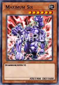 Maximum Six, Yu-Gi-Oh! card, EARTH