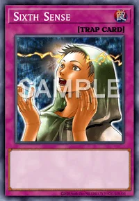 Sixth Sense, Yu-Gi-Oh! card, TRAP