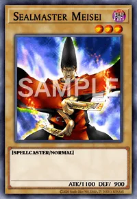 Sealmaster Meisei, Yu-Gi-Oh! card, DARK