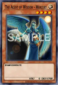The Agent of Wisdom - Mercury, Yu-Gi-Oh! card, LIGHT