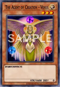 The Agent of Creation - Venus, Yu-Gi-Oh! card, LIGHT