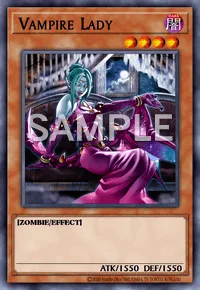 Vampire Lady, Yu-Gi-Oh! card, DARK