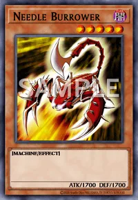 Needle Burrower, Yu-Gi-Oh! card, DARK
