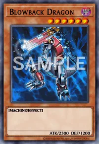 Blowback Dragon, Yu-Gi-Oh! card, DARK
