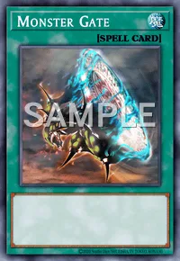Monster Gate, Yu-Gi-Oh! card, SPELL