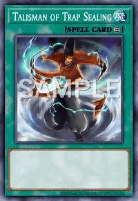 Talisman of Trap Sealing, Yu-Gi-Oh! card, SPELL