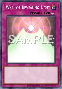 Wall of Revealing Light, Yu-Gi-Oh! card, TRAP