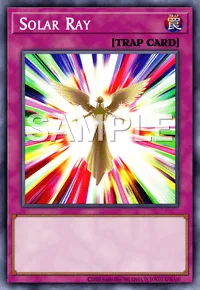 Solar Ray, Yu-Gi-Oh! card, TRAP