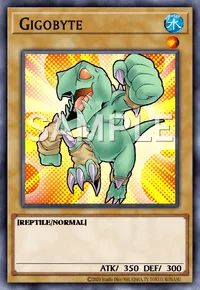 Gigobyte, Yu-Gi-Oh! card, WATER