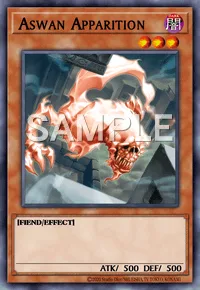 Aswan Apparition, Yu-Gi-Oh! card, DARK