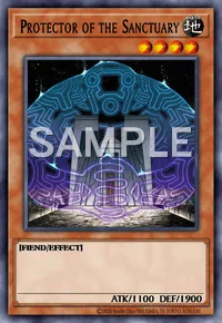 Protector of the Sanctuary, Yu-Gi-Oh! card, EARTH