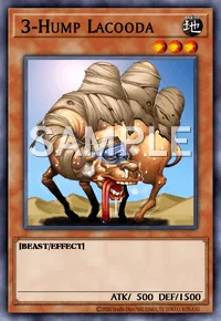 3-Hump Lacooda, Yu-Gi-Oh! card, EARTH