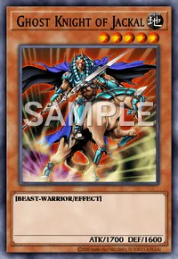 Ghost Knight of Jackal, Yu-Gi-Oh! card, EARTH
