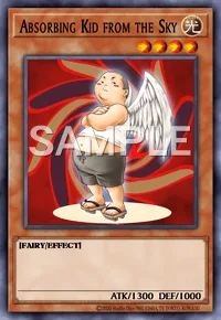 Absorbing Kid from the Sky, Yu-Gi-Oh! card, LIGHT