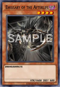 Emissary of the Afterlife, Yu-Gi-Oh! card, DARK