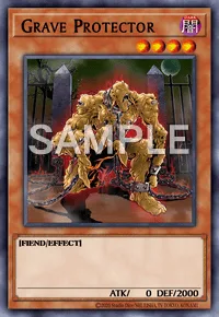 Grave Protector, Yu-Gi-Oh! card, DARK
