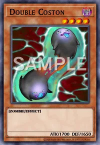 Double Coston, Yu-Gi-Oh! card, DARK