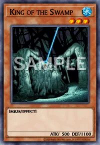 King of the Swamp, Yu-Gi-Oh! card, WATER