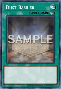 Dust Barrier, Yu-Gi-Oh! card, SPELL