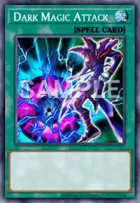 Dark Magic Attack, Yu-Gi-Oh! card, SPELL