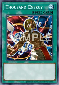 Thousand Energy, Yu-Gi-Oh! card, SPELL