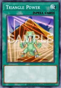 Triangle Power, Yu-Gi-Oh! card, SPELL