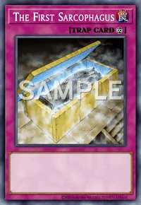 The First Sarcophagus, Yu-Gi-Oh! card, TRAP