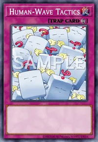 Human-Wave Tactics, Yu-Gi-Oh! card, TRAP